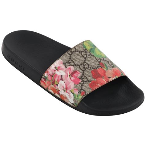 gucci floral slides box|gucci floral slides nordstrom.